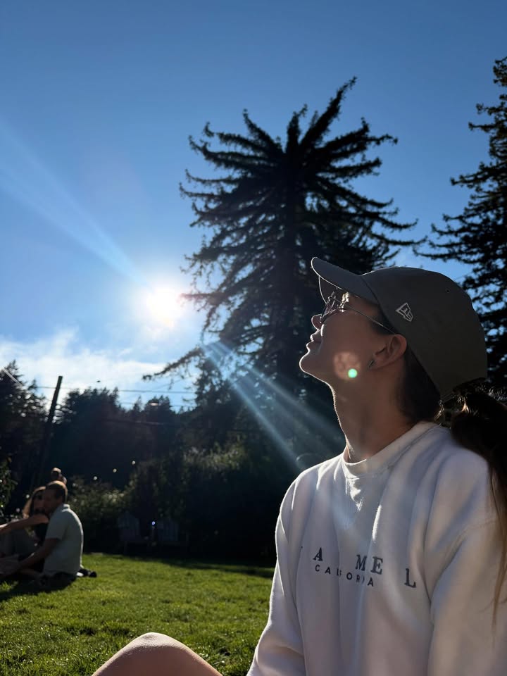 lunaryuu's tweet photo. Finding serenity in the moment, with the sun and nature as my companions https://t.co/9H41batJpx