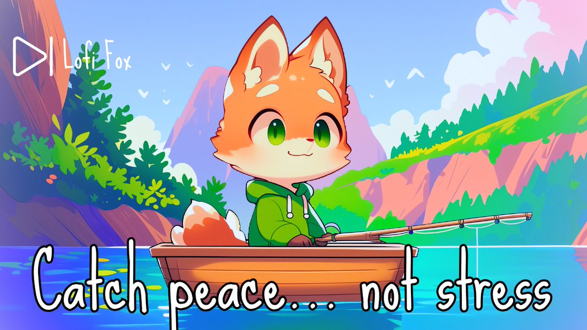 Come and relax on a peaceful fishing trip with Lofi Fox!!🦊😍🎣🎶
youtu.be/KCAUa6sScA0?si…