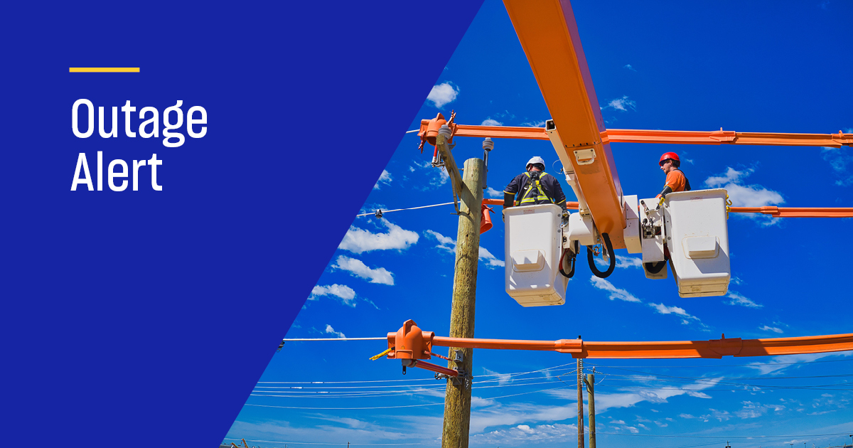 We are experiencing a power outage in Hanna, and Hanna Rural Areas. ATCO crews are working safely and quickly to restore power. Stay up to date with our outage map: ow.ly/LZdr30nW6eY