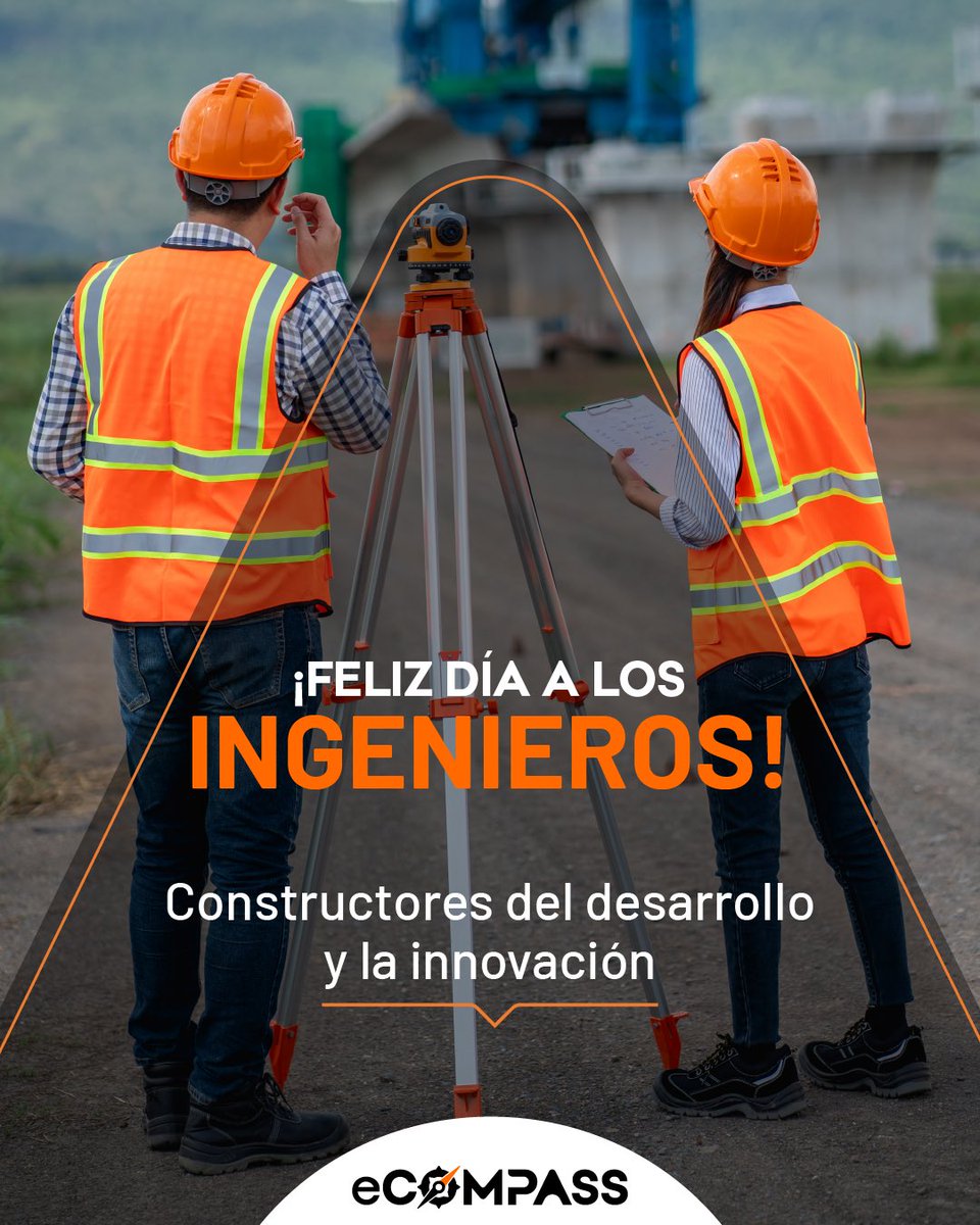 "La ingeniería no solo diseña planos… diseña el futuro.”
 En eCompass celebramos a quienes convierten datos en decisiones, y decisiones en obras que transforman el mundo.