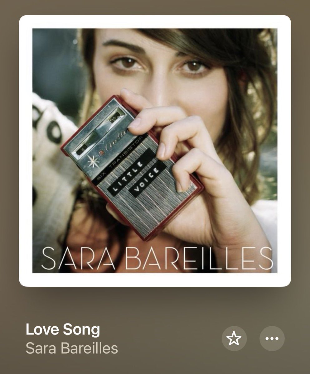 Y’all remember Sara Bareilles - LOVE song

My dawg said I ain’t writing you a love song cause you asked for it, cause you need one!

I’m not going to write you to stay! NOT TODAY!

Damn skippy Sara! 💅