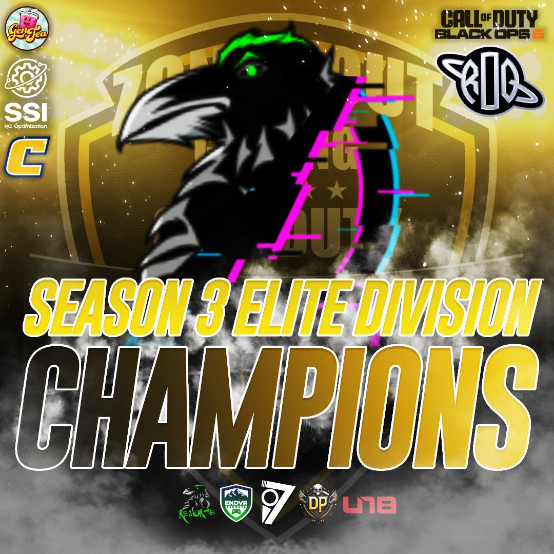 ZGLCallofDuty's tweet image. 🔥 ELITE DIVISION CHAMPIONS 🔥

@RemorseGaming_ x @ZonedOutGaming  took an upper bracket hit… but instead of folding, they came back swinging. 💥

They ripped through the Losers Bracket with four straight wins, swept @cofreezeteam 3-0, and stormed into Grand Finals.

Against…