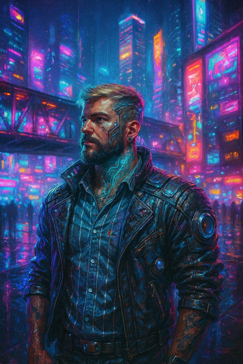 codeNtacos's tweet image. Me after AI turns the world into a dystopian cyberpunk mad house.