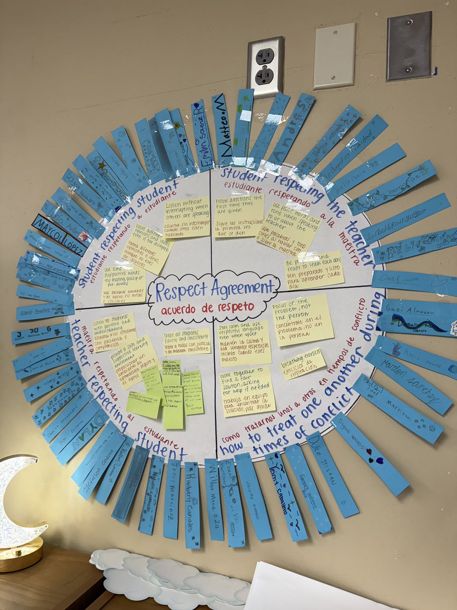 Ms_APatinoJ's tweet photo. First Week Back @Spence_AISD !!
✅ Meeting each other and learning school expectations 💙
✅ Creating our Respect Agreement 🤝
✅ Setting up our interactive journals 📓
Off to a great start #OwnYourLaneSpence #SpencePRIDE @AldineISD https://t.co/W62uMzNtpJ