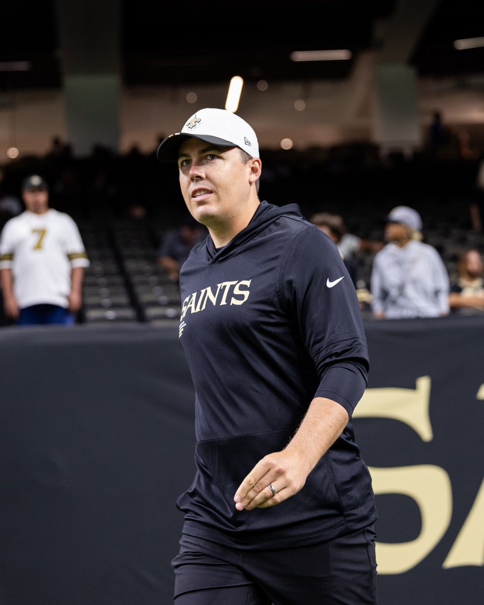 Head Coach of the New Orleans Saints, Kellen Moore 🤝