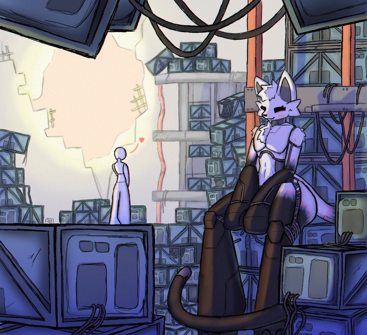 chilling in the Aperture Science Extended Relaxation Center ✨