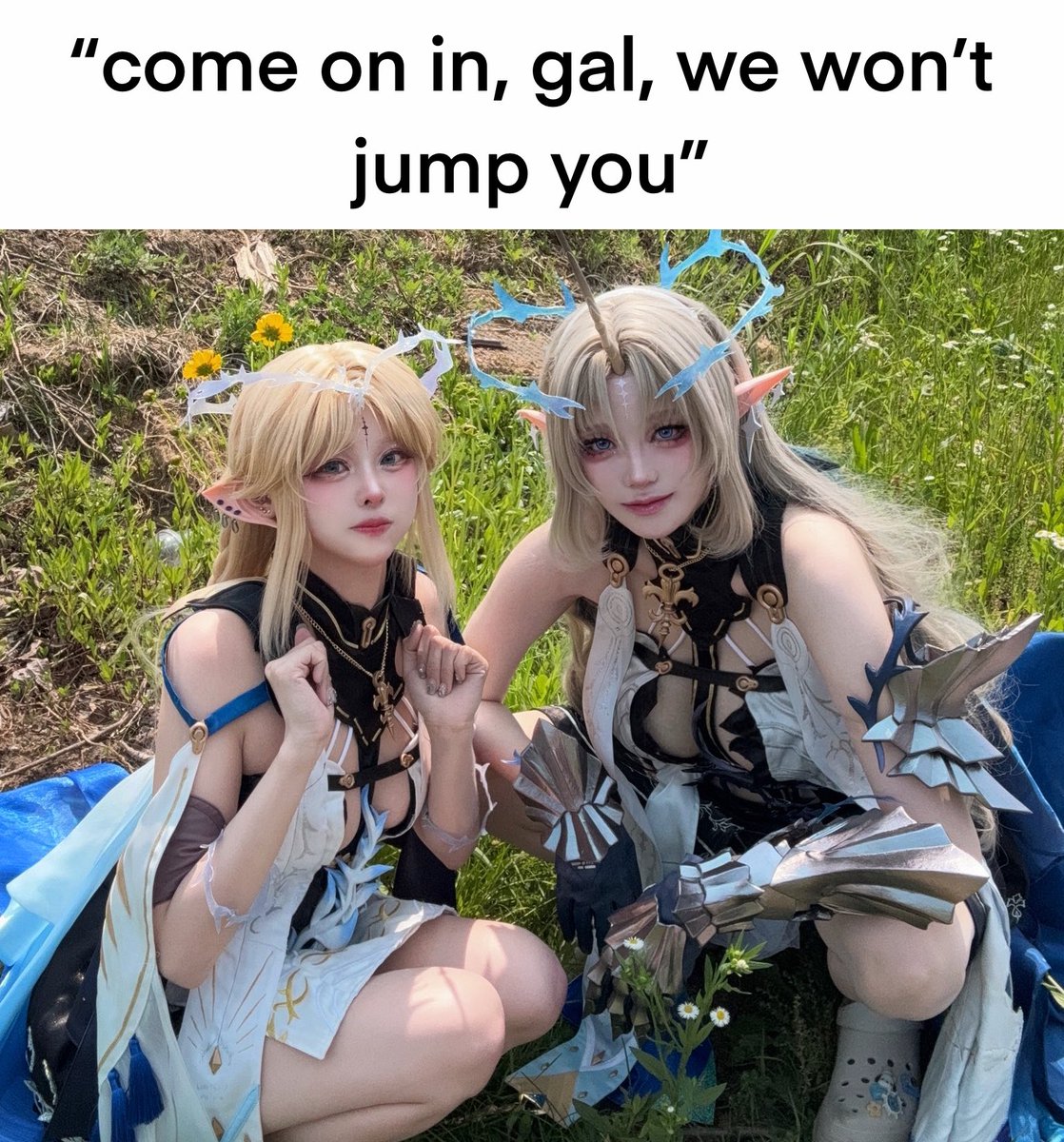 just like cartethyia will split her ass in half too just saying