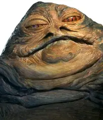 Who does it better, Trump or Jabba?🤣🤣🤣