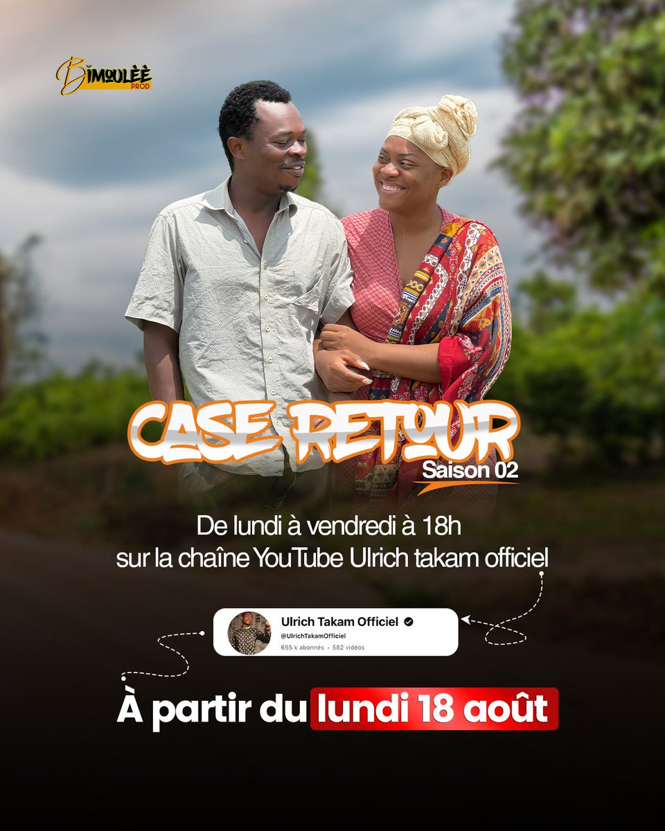 La saison 2 de case retour commence demain oooh 🥳🥳🥳🥳🥳
