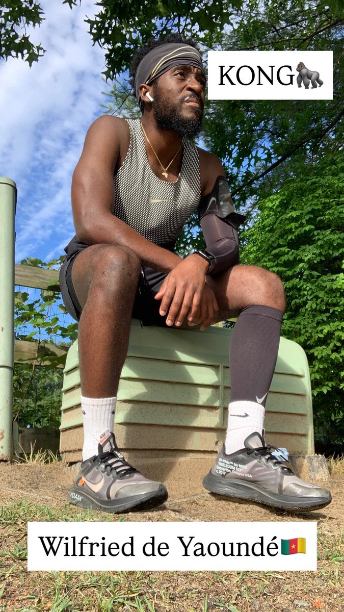 wilfriedboh's tweet image. KONG 🦍 
Wilfried de Yaoundé 🇨🇲 

438 consécutif 
#NikeRunClub 
#JustDoItSunday