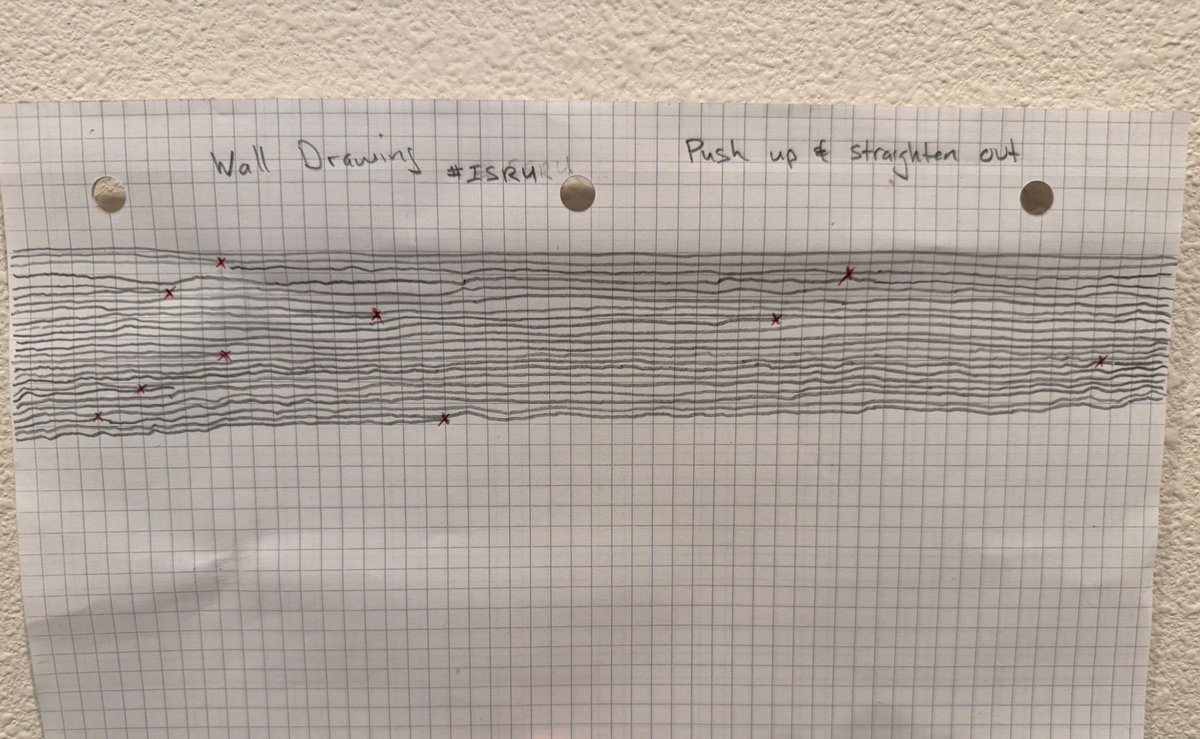Slem024's tweet image. #walldrawing #isru