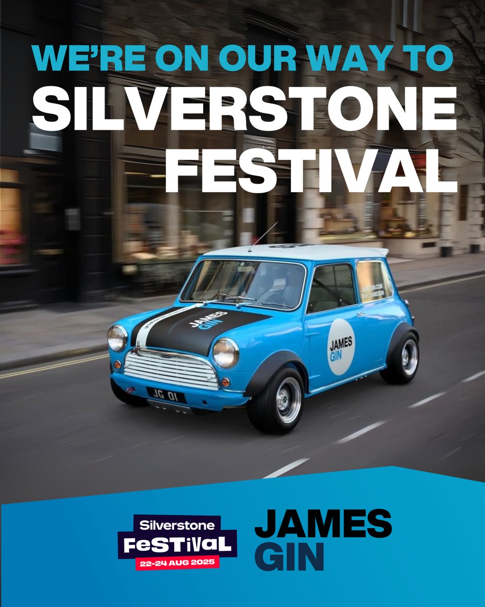 James wouldn't lend us his Ferrari, so we're in the Mini.
