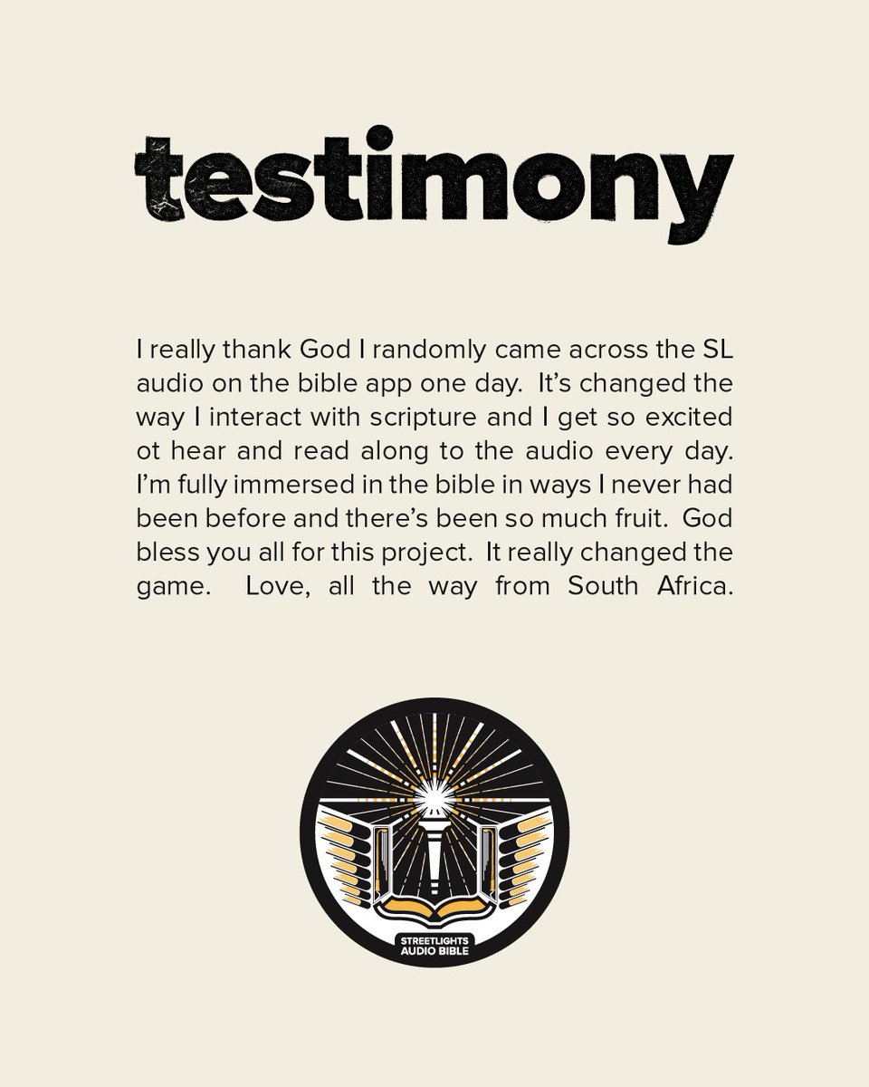 Streetlights tweet media