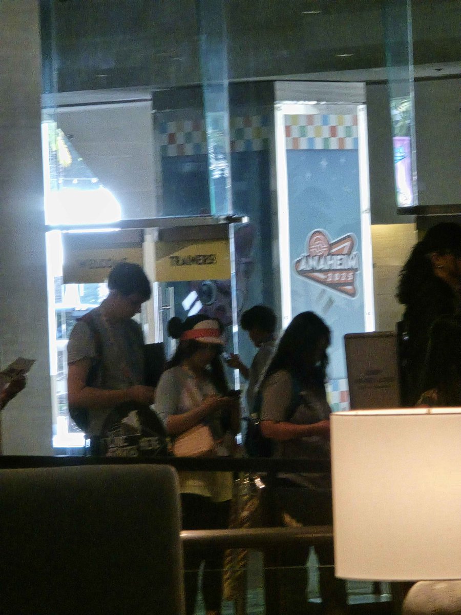 rosa pokemon in line for a matcha latte with oat milk