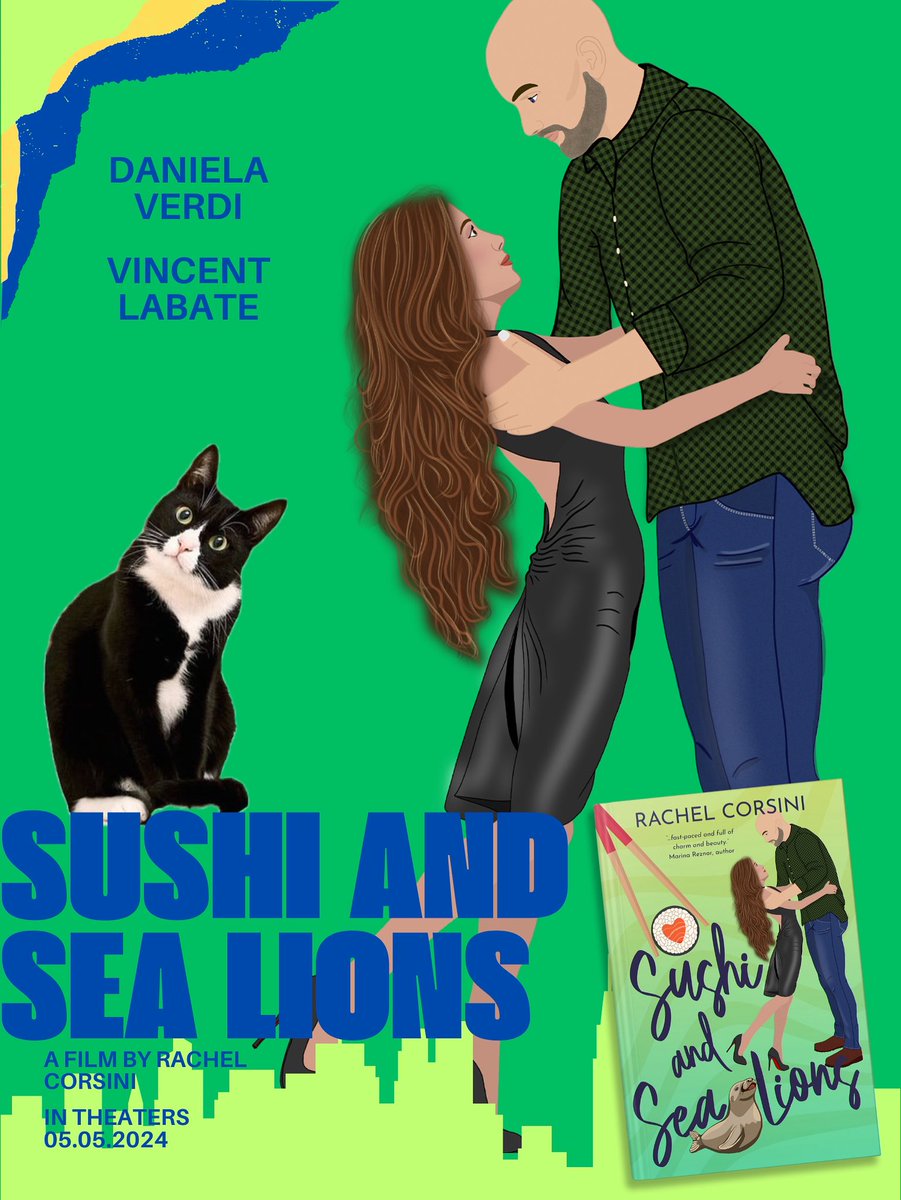 madameraerae's tweet photo. Grab a copy of Sushi and Sea Lions today #romance #romancereads #romancereader #booktok #bookstagram #chicklit #chicklitreads #amreading #amreadingromance #womensfiction #bookclub https://t.co/F7GYD50h49