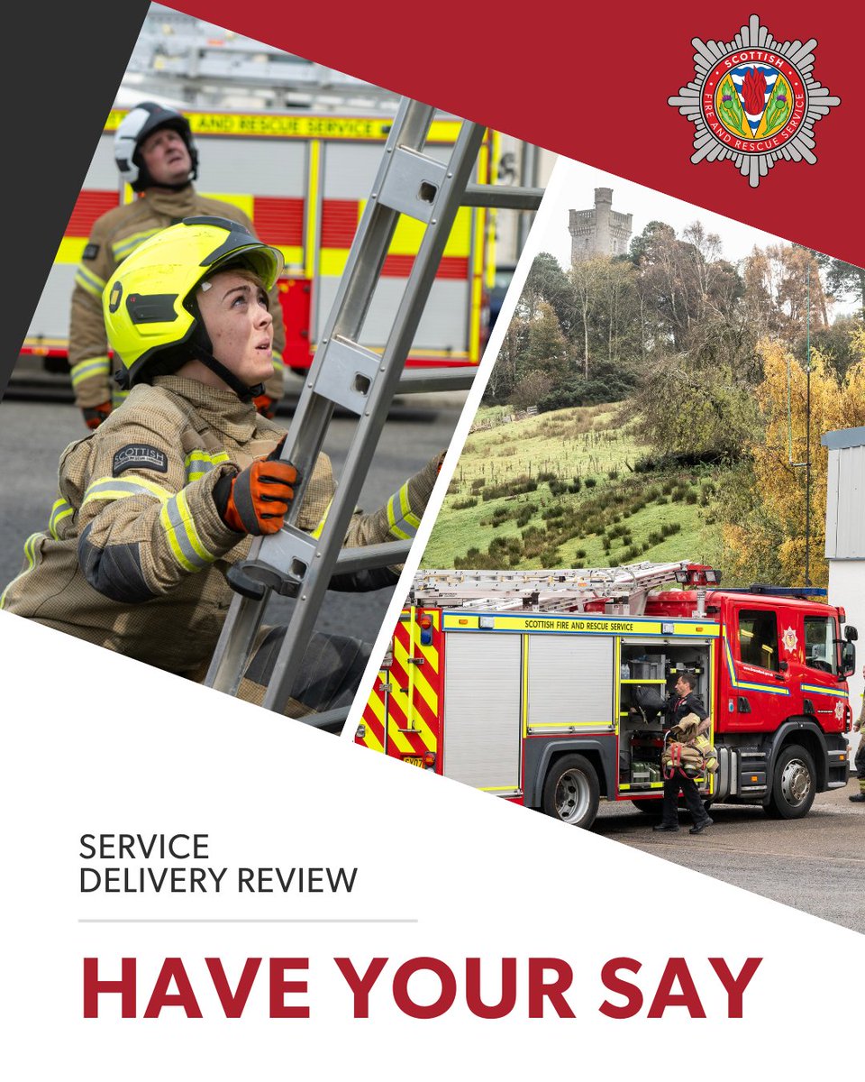 🚒 Our operational model hasn’t changed much over the years - but the risk we face have.

🔥 House fires are declining, while flooding and wildfires are rising.

📍 We’re conducting a Service Delivery Review to ensure our stations and resources meet Scotland’s changing needs.
