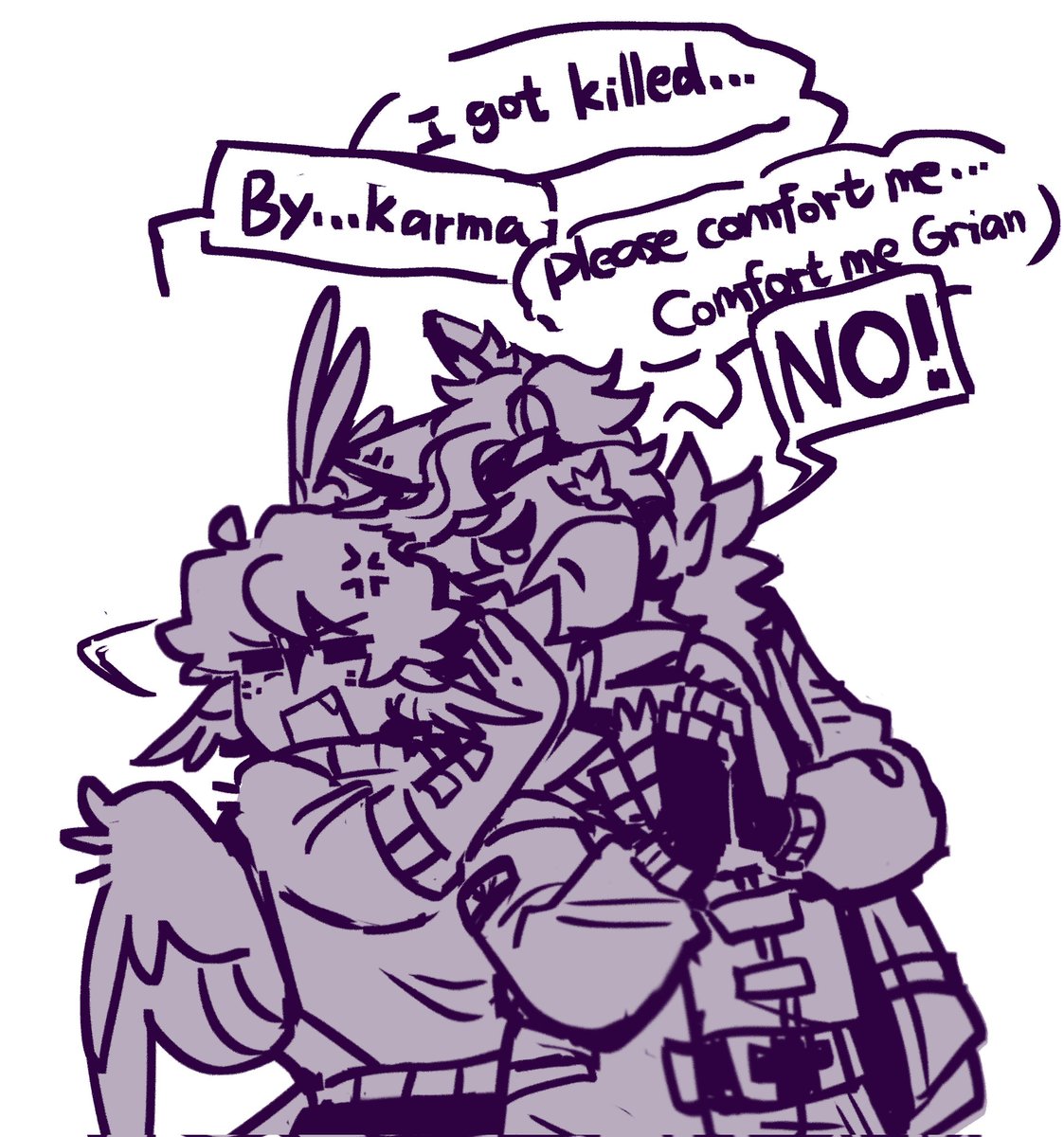 wofsayshonk's tweet photo. This interaction was so cutesy

#pastlifefanart #grianfanart #ethoslabfanart https://t.co/yQv6ZKMDh7