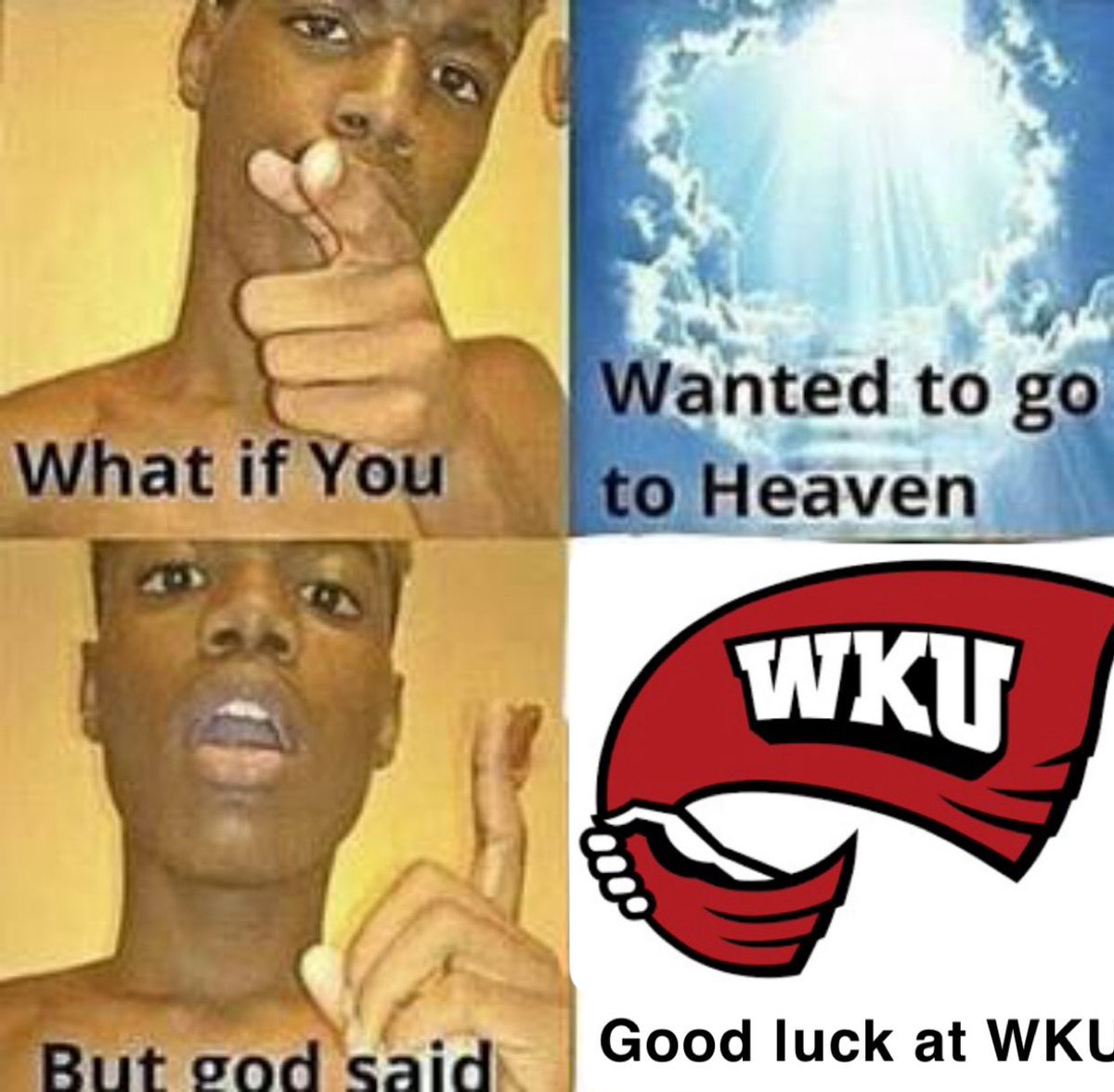 PutItInSammy's tweet photo. FIRST HATE WEEK OF THE SEASON FUCK WKU
WHAT THE FUCKS A HILLTOPPER #PutItIn #SHSU #EatEmUpKats #Week0 #NCAA #CFB https://t.co/ula8tpEVwW
