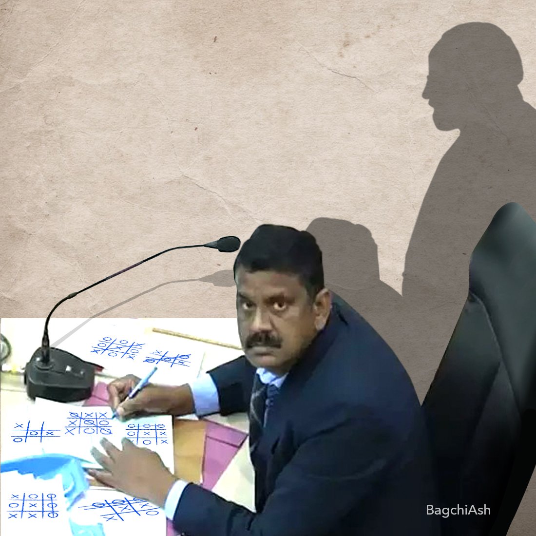 "Sharing the CCTV footage would violate privacy. We can't allow anyone to see the secret tactics of our nation's Noughts &amp; Crosses champion."

#GyaneshKumar #Electioncommitionofindia #VoteChori