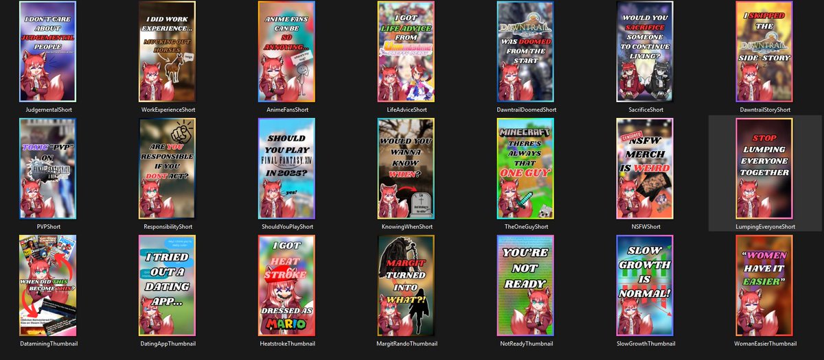 So I've been making my own thumbnails for Shorts lately and I'm in a bit of financial need soooo

Would anyone want to comm me for a (very basic lol) Thumbnail for their shorts/tiktok/stuff?

Talking like £3 each or something because they're not the most professional 😅