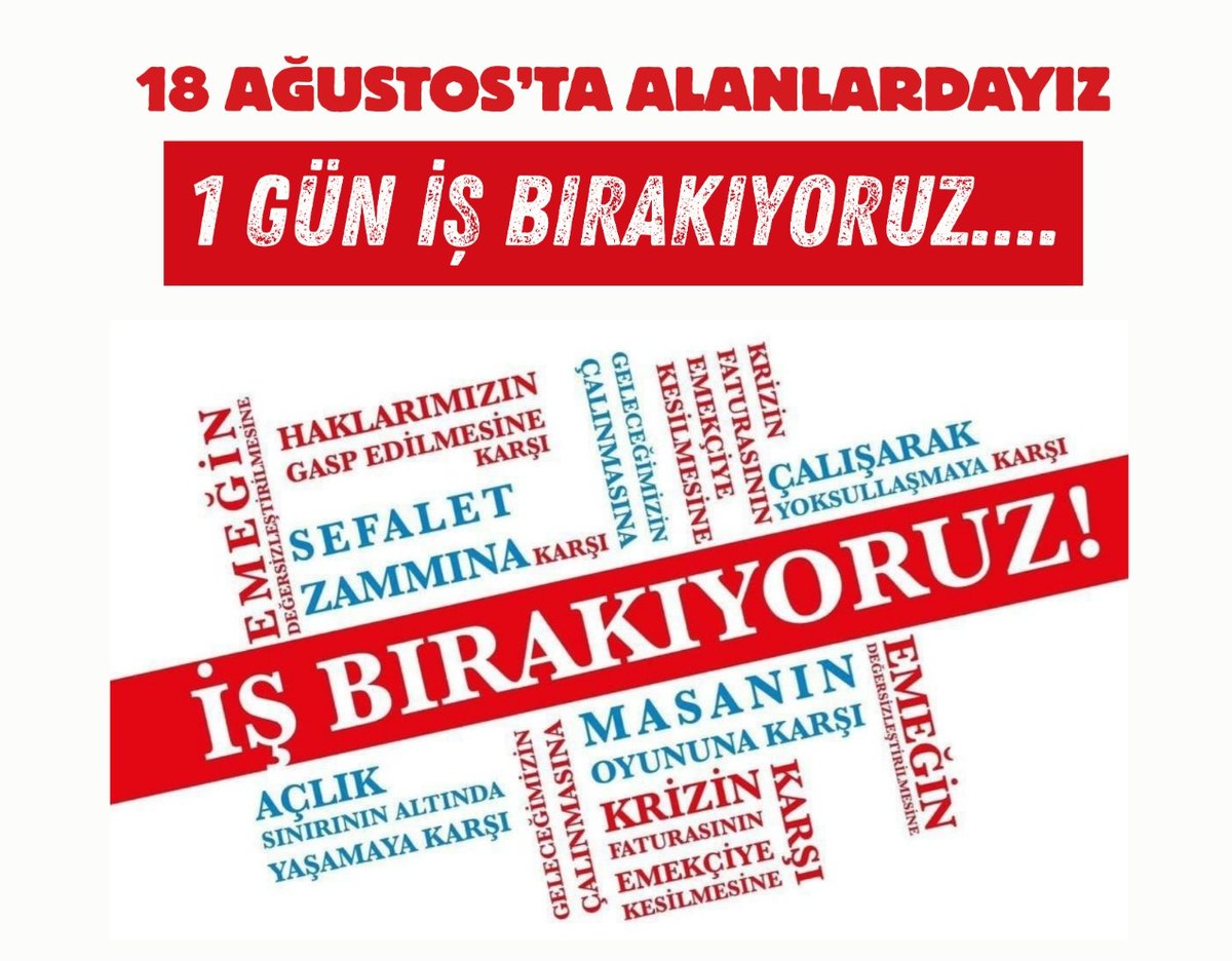Devletin işleyişini sağlayan SGK memuru, zabıt katibi, infaz koruma memuru, nüfus memuru, tapu memuru 50 bin liraya mahkum, 
aynı dairede çalışan temizlik güvenlik işçisi 70 bin lira alıyorsa bu sistem çürümüştür! İş bırakıyoruz!
#SefaletTeklifineCevabımızGrev #MemurAnkaraYolunda