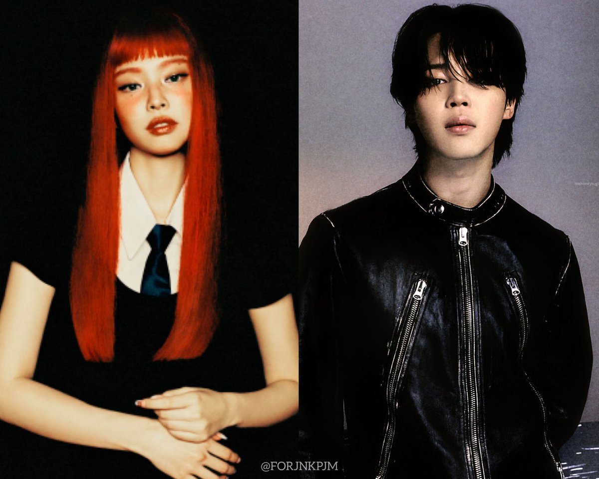 FORJNKPJM's tweet photo. ruby by jennie                       face by jimin https://t.co/xWeofw4aoY