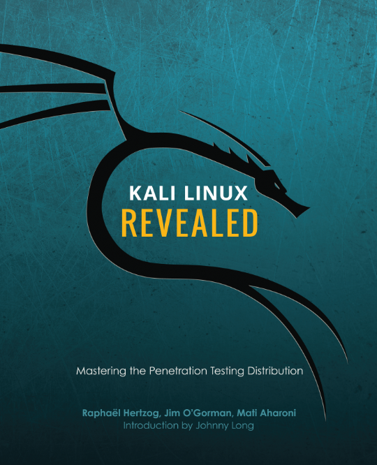 KiraSmithMD's tweet photo. Kali Linux Revealed - I edition (first) https://t.co/D74YlyjAWo