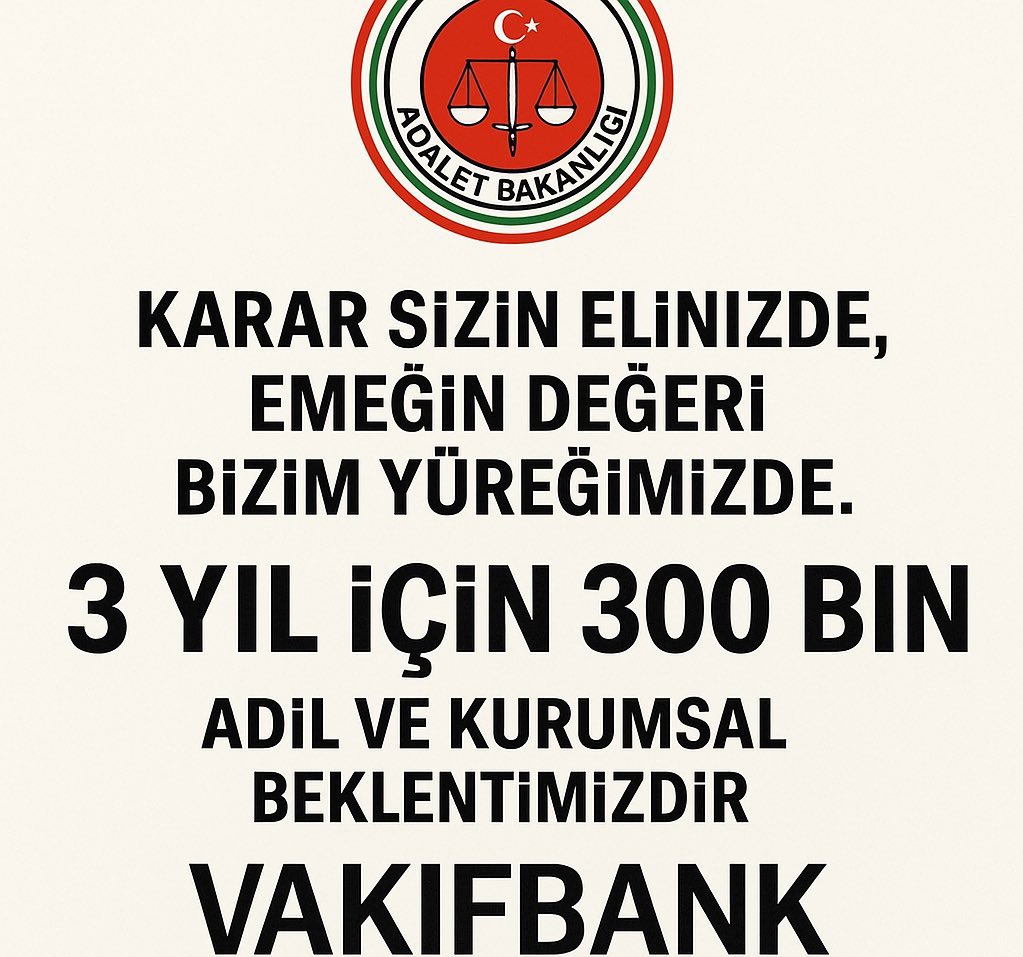 MuratTpky's tweet photo. #AdaletBakanlığıTekSes300Bin https://t.co/2hCdBOb0oG