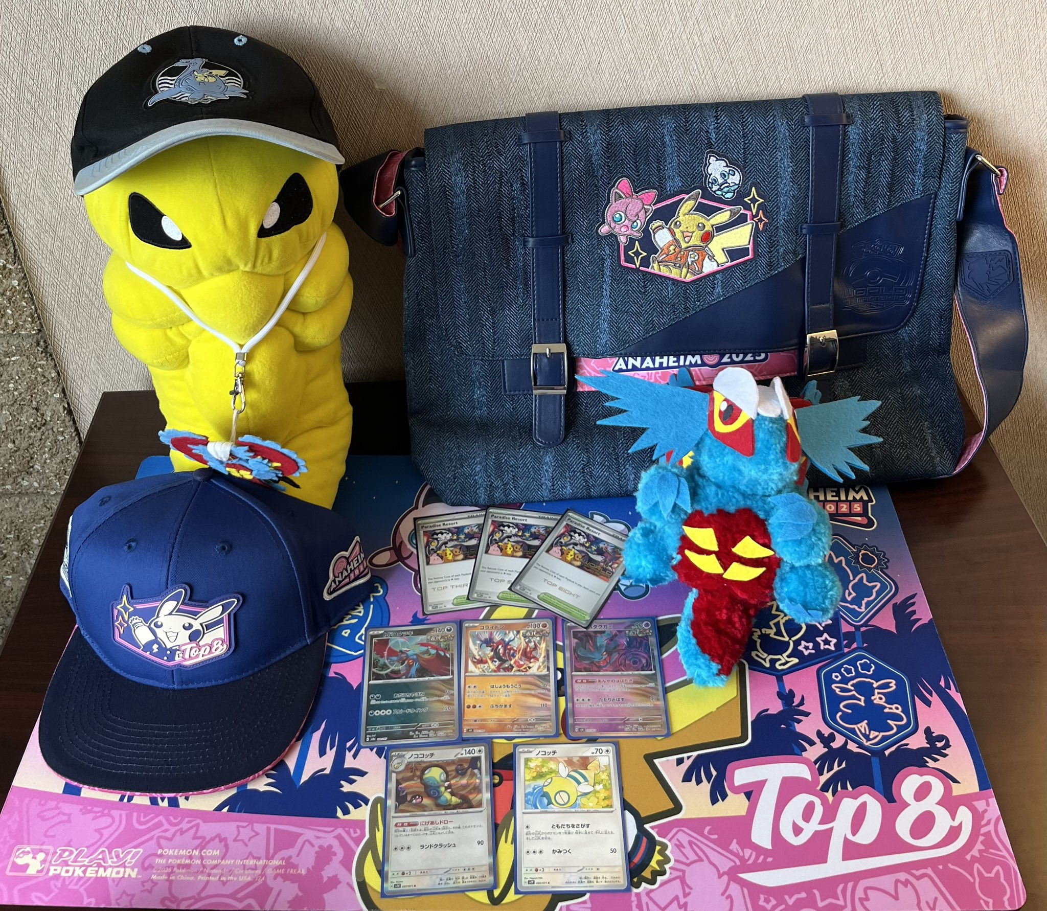ポケモンカード【WCS2025 TOP8限定】 アナハイム プレイマット