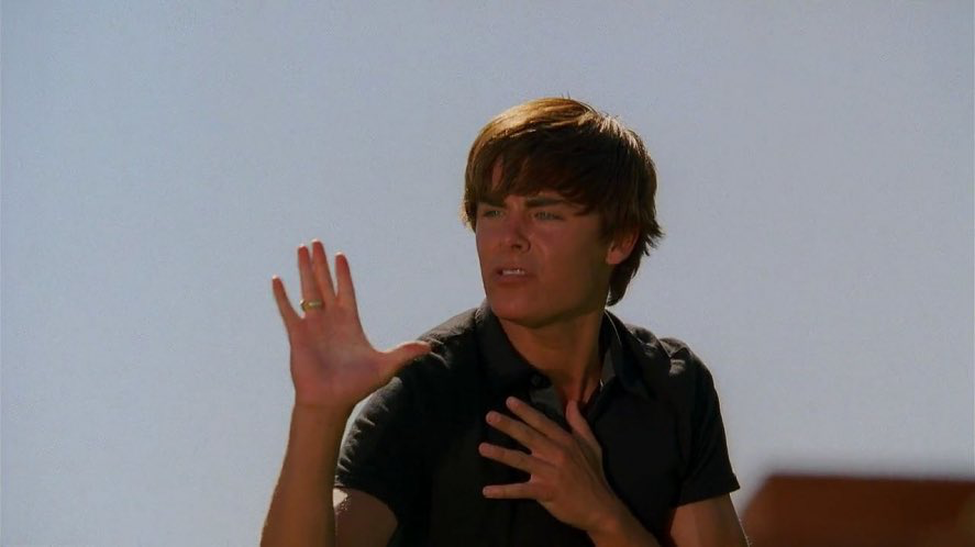 TheCinesthetic's tweet photo. High School Musical 2 premiered 18 years ago today. https://t.co/U3kMKCOTpF
