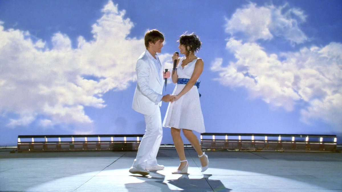 TheCinesthetic's tweet photo. High School Musical 2 premiered 18 years ago today. https://t.co/U3kMKCOTpF