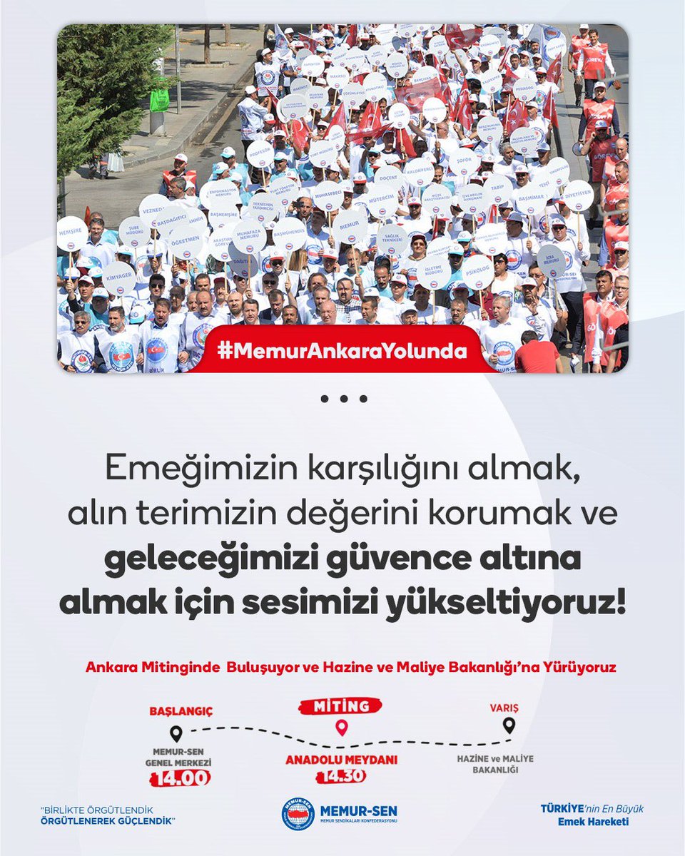 RecepDagtekin's tweet photo. Memura Kaşıkla, Diğerlerine Kepçeyle olmasın. #MemurAnkaraYolunda https://t.co/yHrhaV59yA