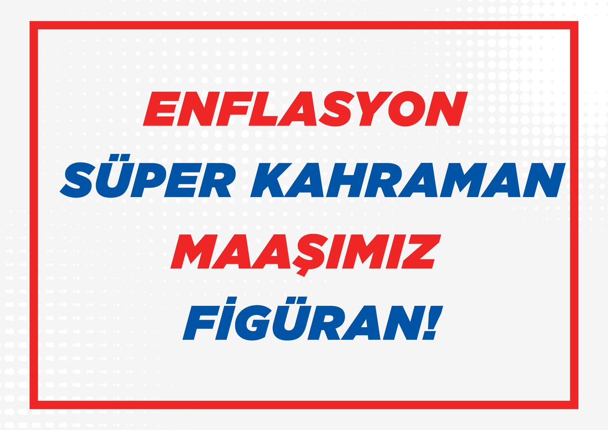 Enflasyon Rüyası Bitmiyor, İşveren Kabusu Geçmiyor. #MemurAnkaraYolunda
