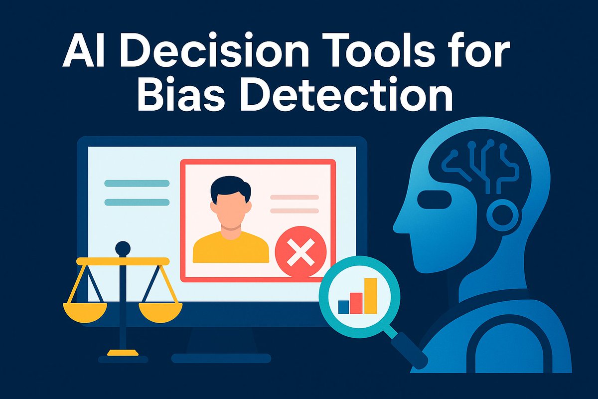 toolient's tweet image. 🚨 AI is powerful, but what if your data is biased? 🤔

Discover the smartest AI Decision Tools for Bias Detection that ensure fairness, transparency, and trust in every decision.

🔗 [toolient.com/2025/08/ai-dec…]

#ArtificialIntelligence #BiasDetection #Toolient