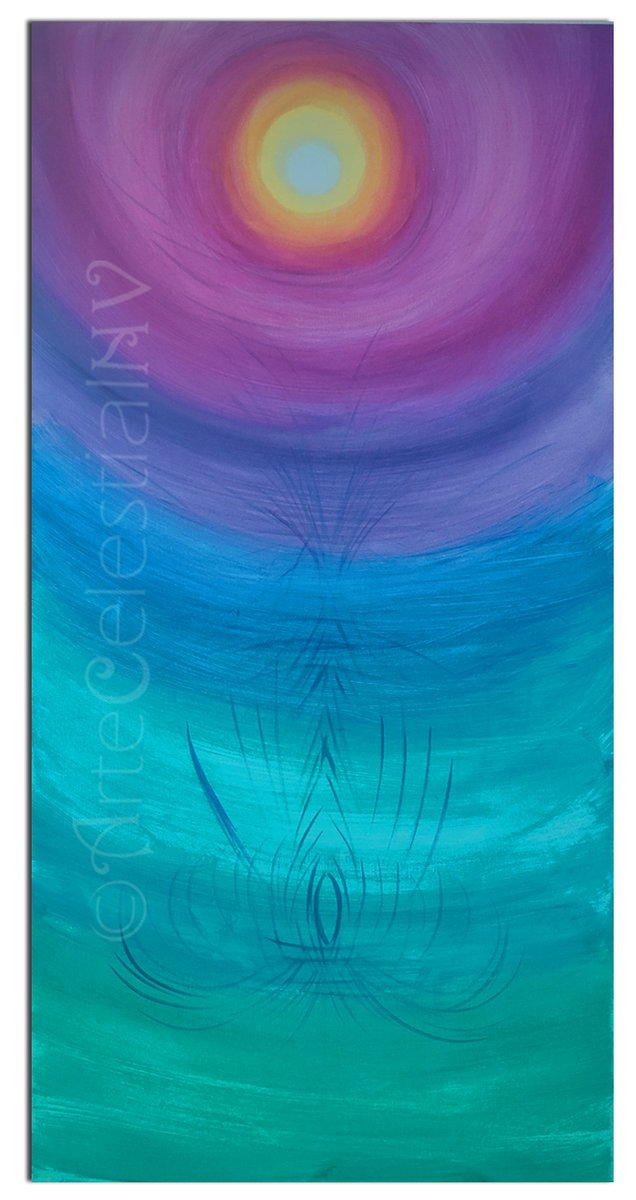 "The Divine Ecstasy" Step 2, by Nicolas Vargas. artecelestial.com