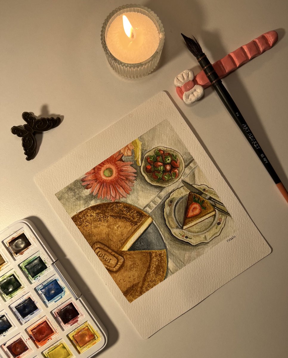 o kadar güzel olmuş ki, dayanamayıp resmini çizdim 🫠