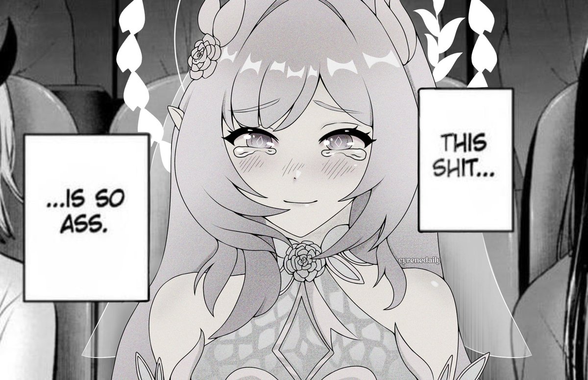 cyrenedaily's tweet photo. what is Cyrene reacting to?? https://t.co/otNehqLghC