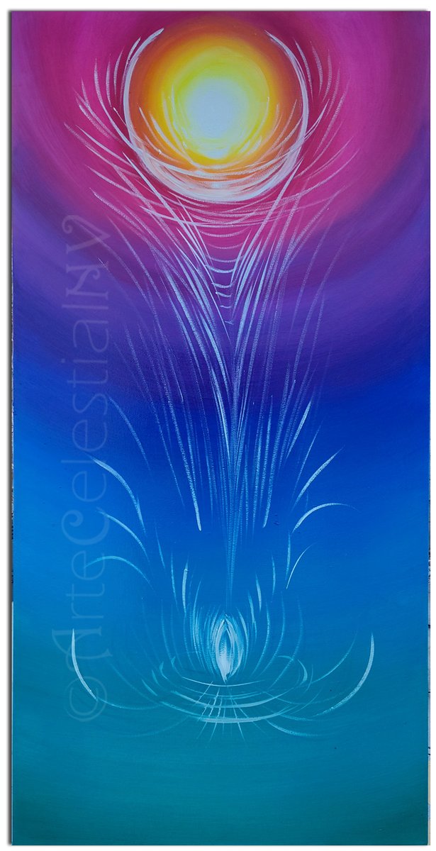 "The Divine Ecstasy" Step 3, by Nicolas Vargas. artecelestial.com