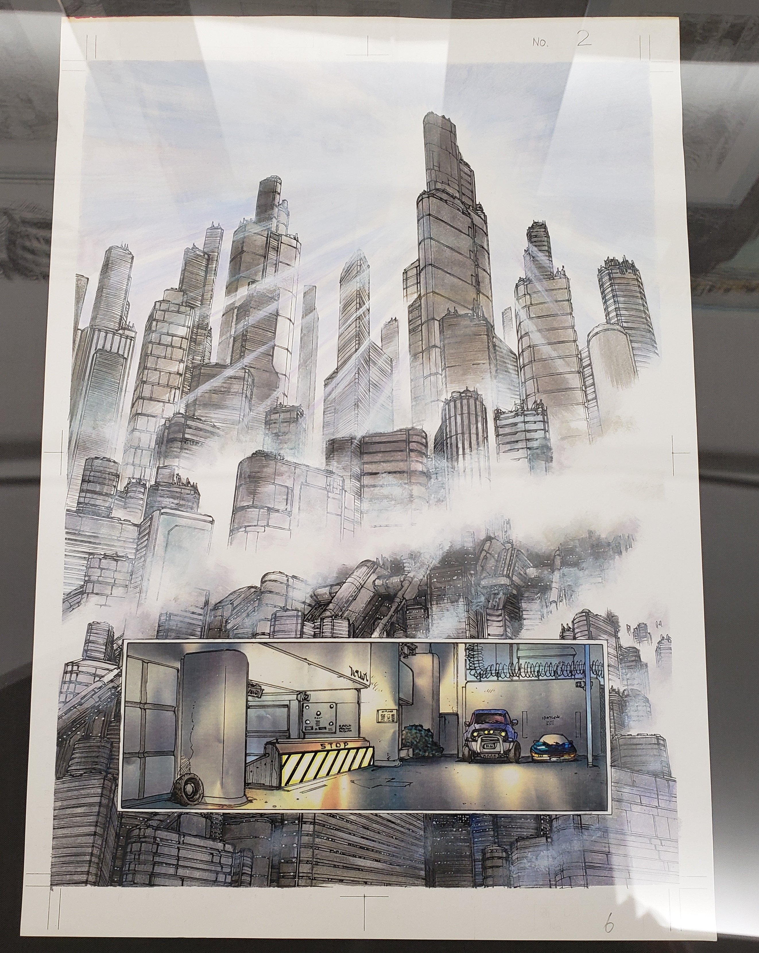 上鈴木正一 油彩画 A2サイズ『 七つの顔 』デイトナ様 のオーダー作品です。 上鈴木正一 油彩画 A2サイズ『 七つの顔 』デイトナ様 の