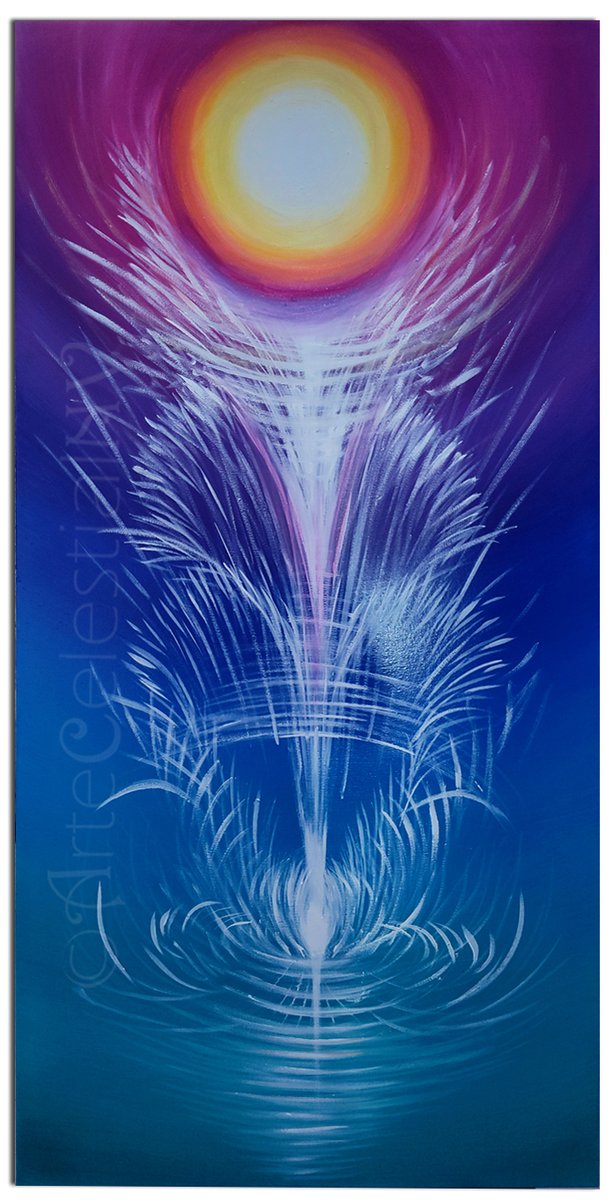 "The Divine Ecstasy" Step 4, by Nicolas Vargas. artecelestial.com