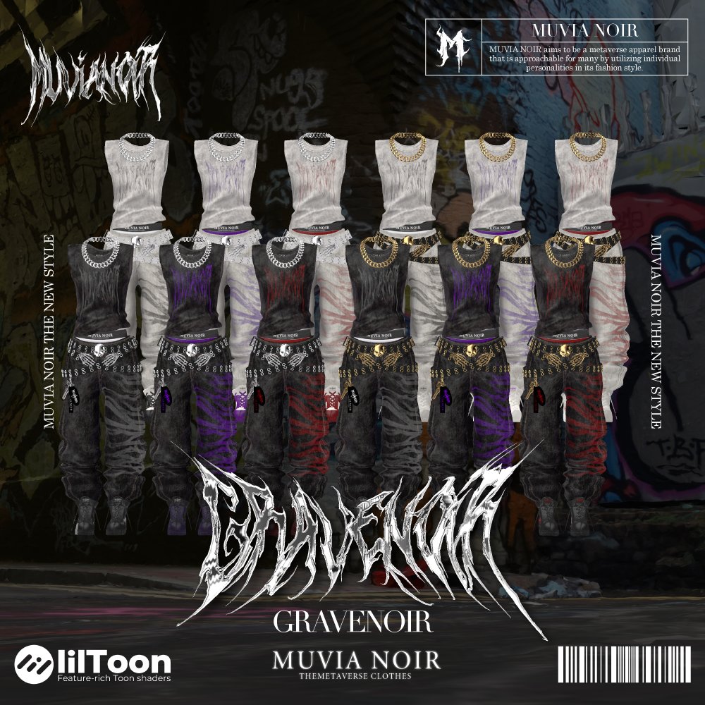 🎁プレゼント企画🎁

抽選で5名様に《♰GRAVENOIR♰》をプレゼント❣

新作衣装はこちら
mordiggian.booth.pm/items/7303718

♥応募方法
①このアカウントをフォロー
②このポストをリポスト
♥〆切
8月20日23:59

✨BOOTHページのスキ♥200につき当選者様1名追加！
#VRChat衣装 #VRChat #MUVIA_NOIR #booth_pm