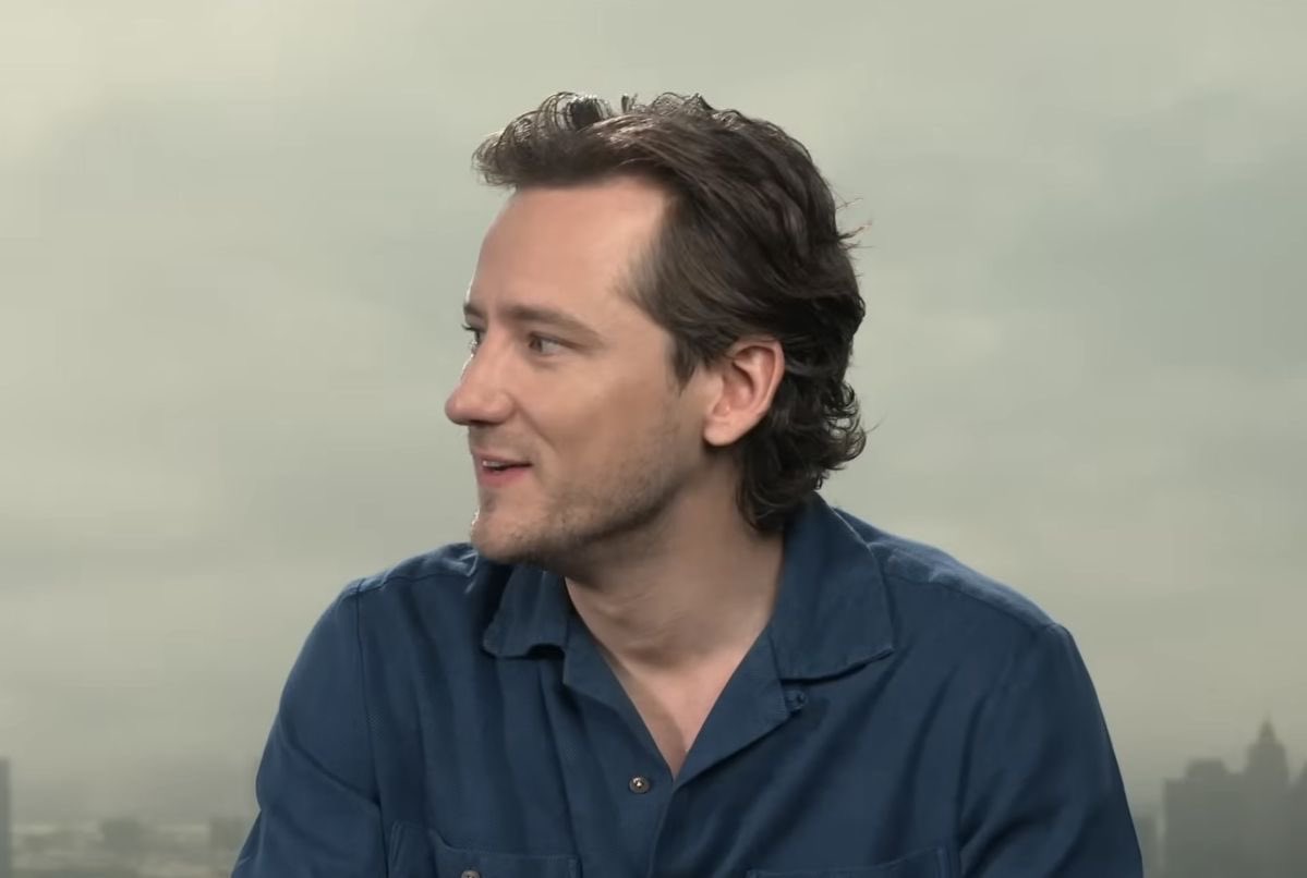 lewispfiles's tweet photo. Lewis Pullman promoting Thunderbolts* in an interview with Jake Hamilton. https://t.co/hNO3gtShtH
