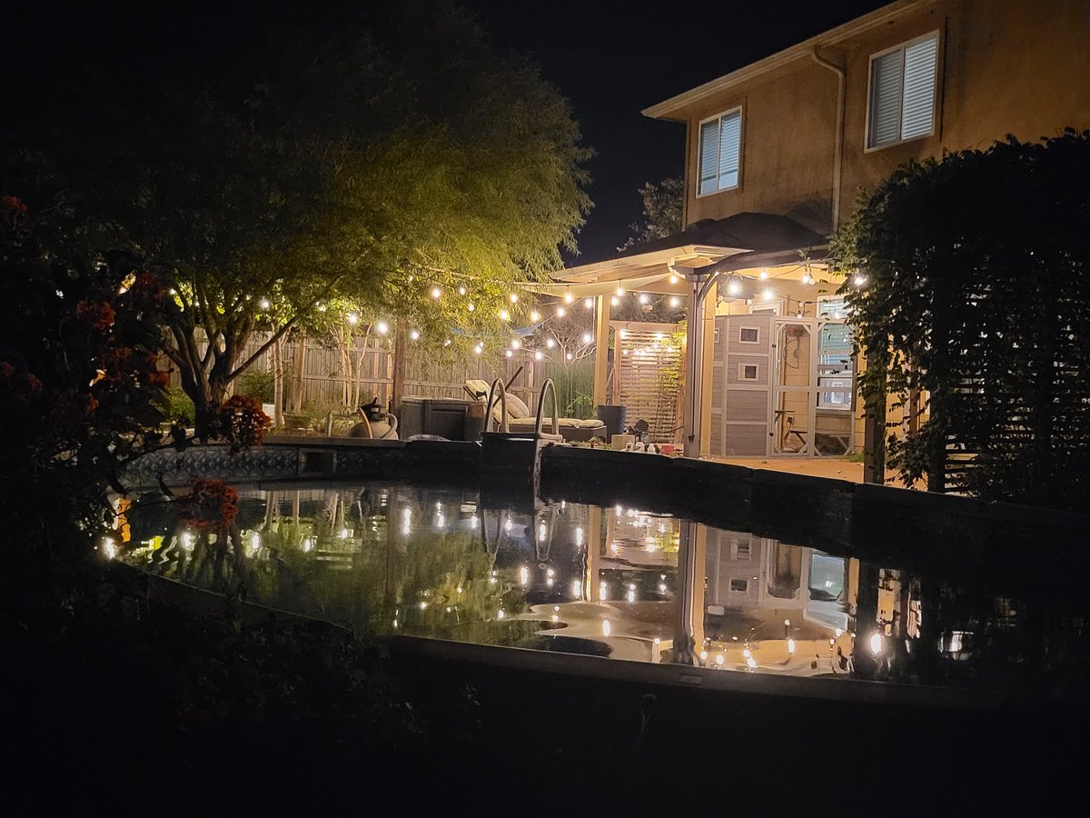 Zixz08's tweet photo. Finished the catio, deck area of the back yard looking good. Just gotta build the firepit up now. https://t.co/TThOMRcdTA