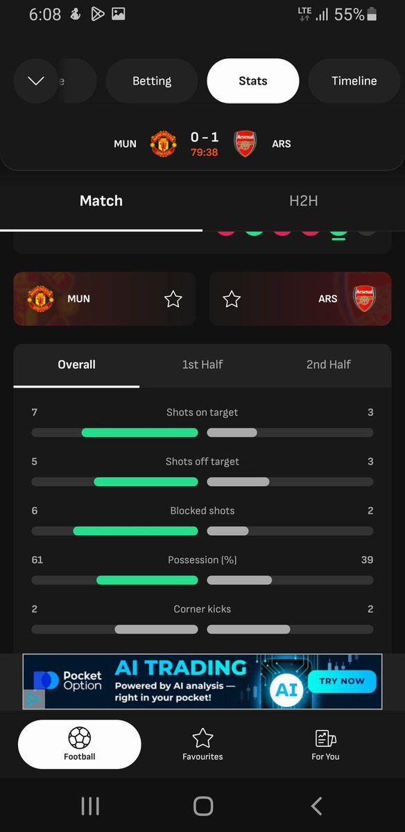 MansirYahaaya's tweet photo. To be Honest wallahi @ManUtd deserves to win this match today , please make it even draw ๐ . #manutdvsarsenal https://t.co/FhwMPDVT5k