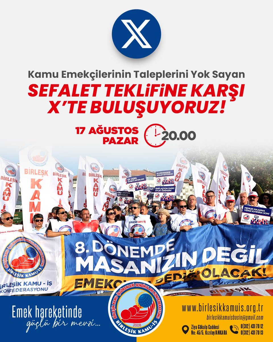 #SefaletTeklifineCevabımızGrev