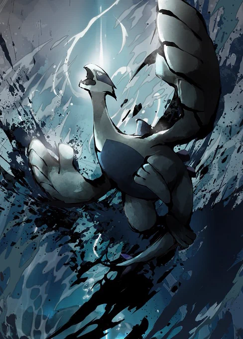 Official art | Pokémon - Lugia