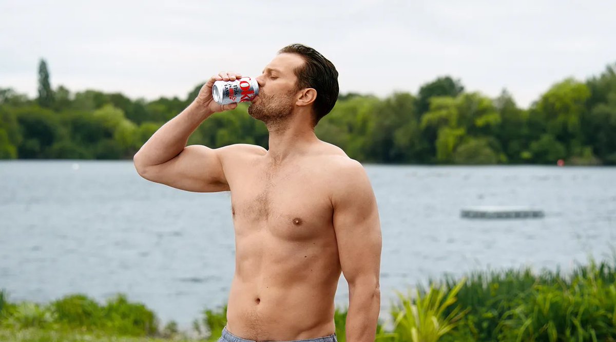 Just had a can of Diet Coke, still don’t have the body of Jamie Dornan