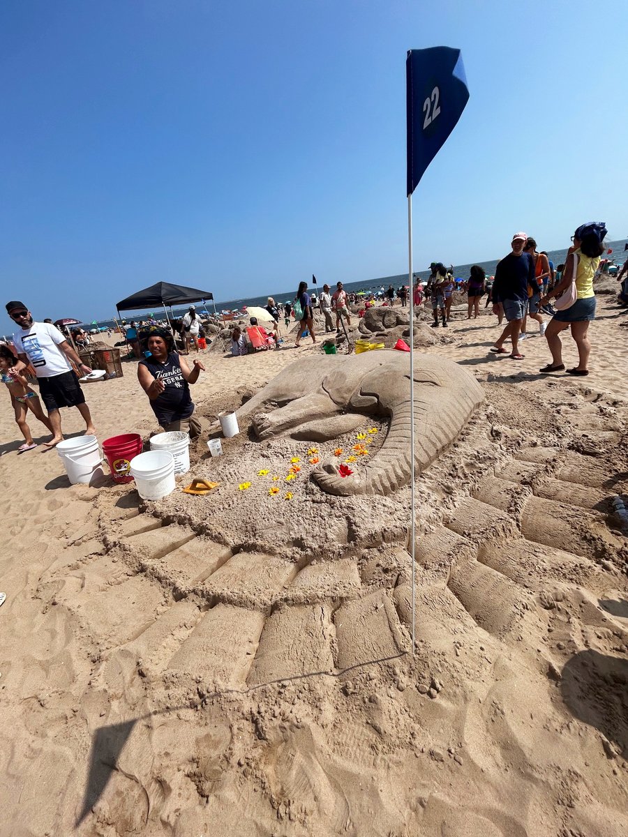 Ruby's Bar & Grill (@rubysbargrill) on Twitter photo Congrats 2 Sand Sculpting winners — creators of elephant & hummingbird/flower sculptures among them! BEAUTIFUL day @ #ConeyIsland. While U refuel @ <a href="/RubysBarGrill/">Ruby's Bar & Grill</a>, play your fave song on our JUKEBOX, ask ZOLTAR your fortune & snap pics w/ your fave peeps in our PHOTO BOOTH!😎🍹🌊 Congrats 2 Sand Sculpting winners — creators of elephant & hummingbird/flower sculptures among them! BEAUTIFUL day @ #ConeyIsland. While U refuel @ <a href="/RubysBarGrill/">Ruby's Bar & Grill</a>, play your fave song on our JUKEBOX, ask ZOLTAR your fortune & snap pics w/ your fave peeps in our PHOTO BOOTH!😎🍹🌊
