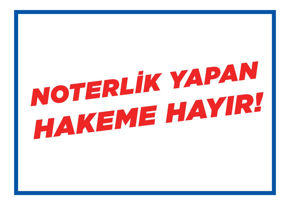 Hakemin İnsafına kalmamak için;
#MemurAnkaraYolunda