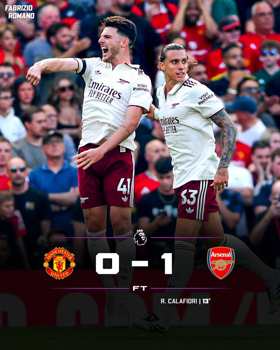 Arsenal with a win at Old Trafford 🔴⚪️

Man of the Match? 🏅